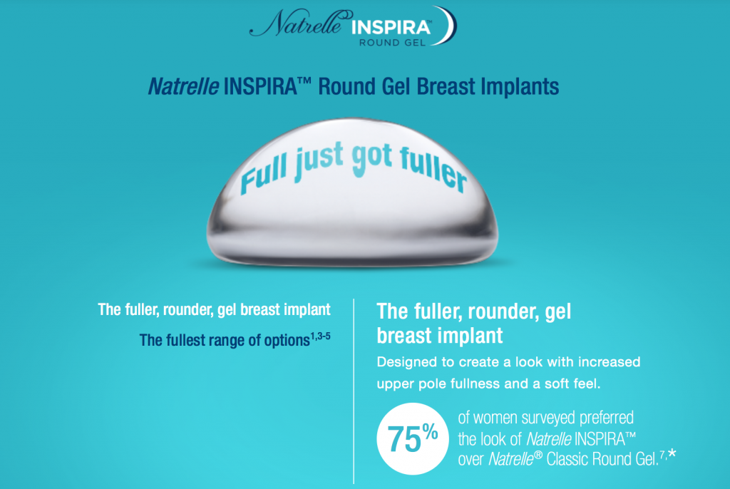 Natrelle Inspira Breast Implants in Los Angeles and Orange County
