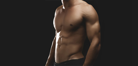 a woman flexing her muscles